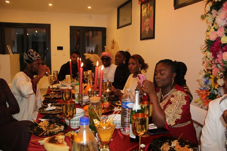 Un dîner partagé lors d’une Rencontre CIRCLE