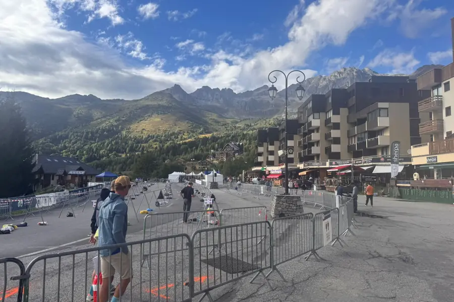 Le parcours du triathlon de La Madeleine